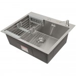 Мойка кухонная Arfeka Eco Satin с коландером AR 001 и дозатором AR DS 11 Мойка кухонная Arfeka Eco Satin с коландером AR 001 и дозатором AR DS 11